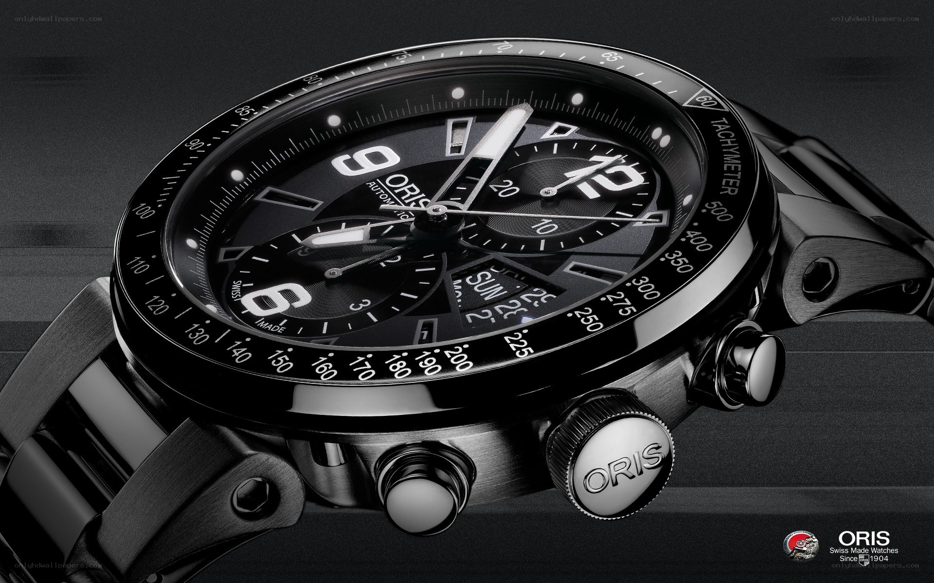 Oris chronograph watch