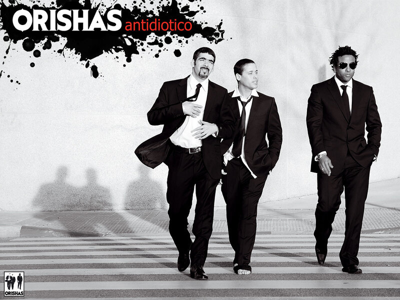 Orishas band walking on crosswalk