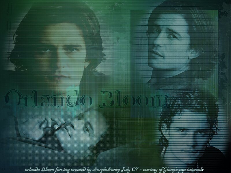 Orlando Bloom fan tag collage