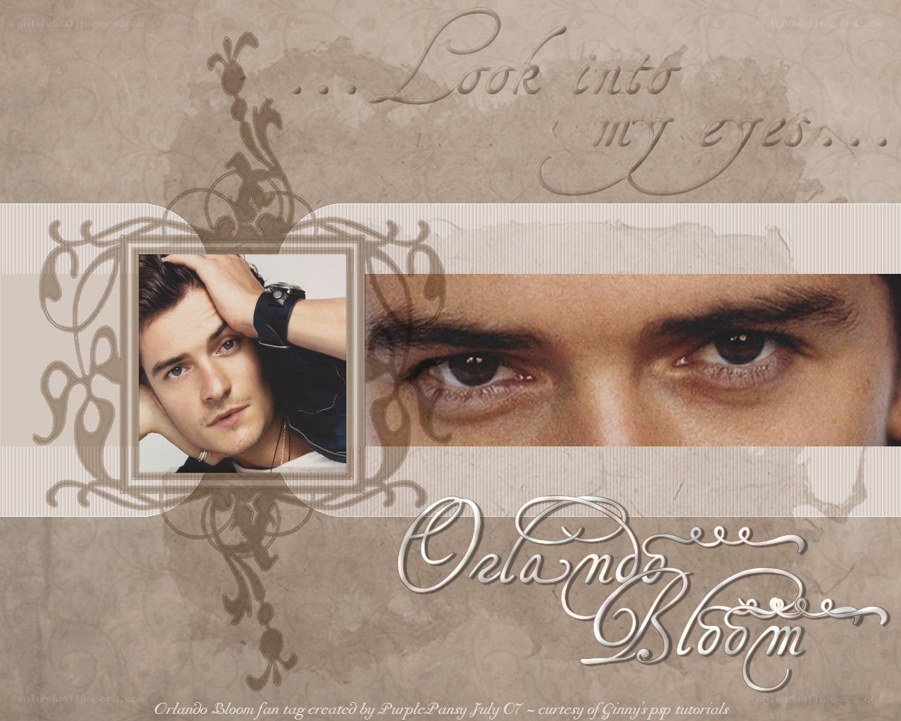 Orlando Bloom fan tag