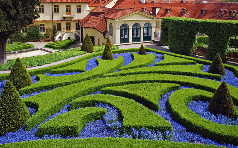 Ornamental Garden Maze