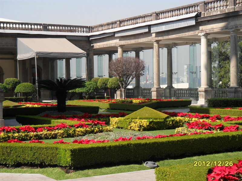 Ornamental Garden with Flowers