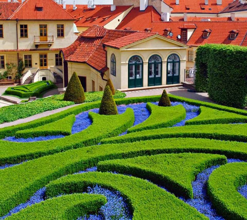 Ornamental Garden with Hedges