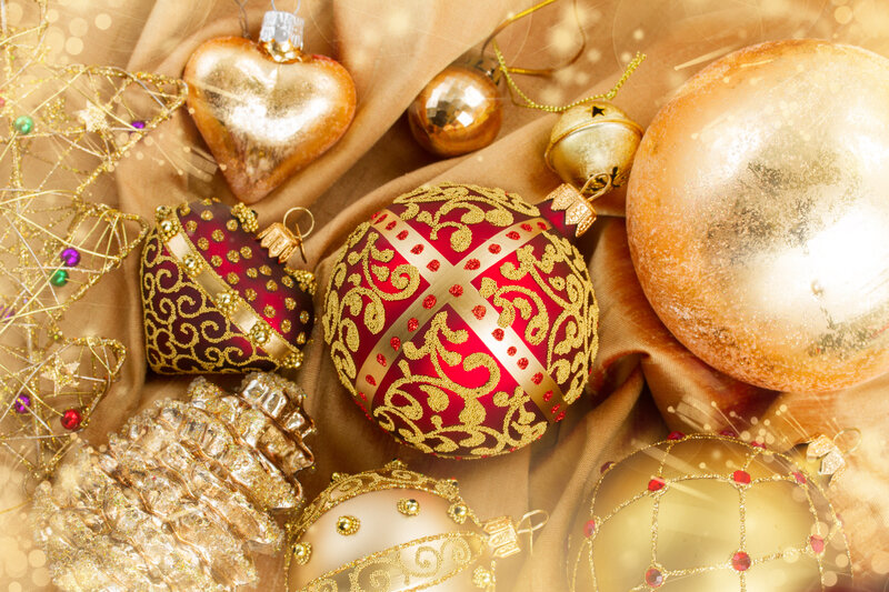 Ornaments on Fabric