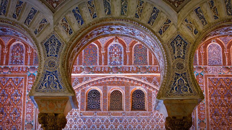 Ornate Arches and Walls
