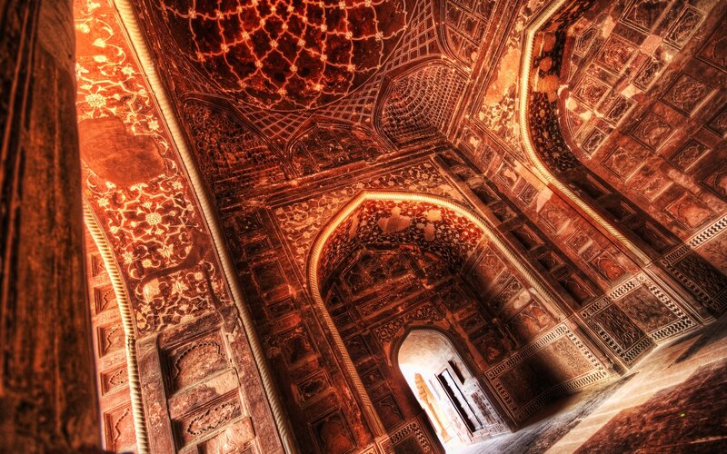 ornate architectural interior