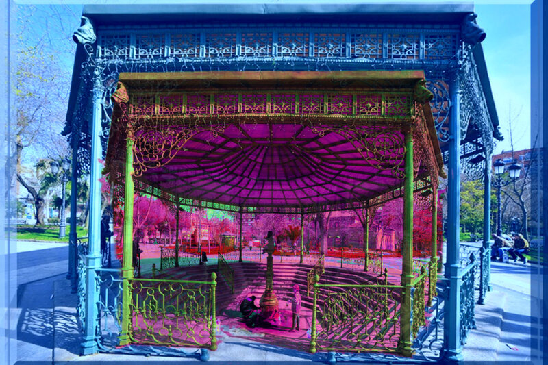 Ornate Bandstand in Park