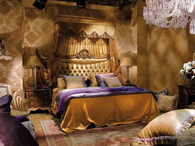 Ornate Bedroom Interior