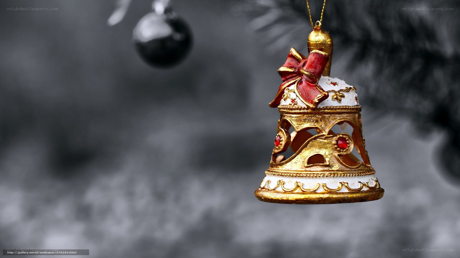 ornate bell ornament