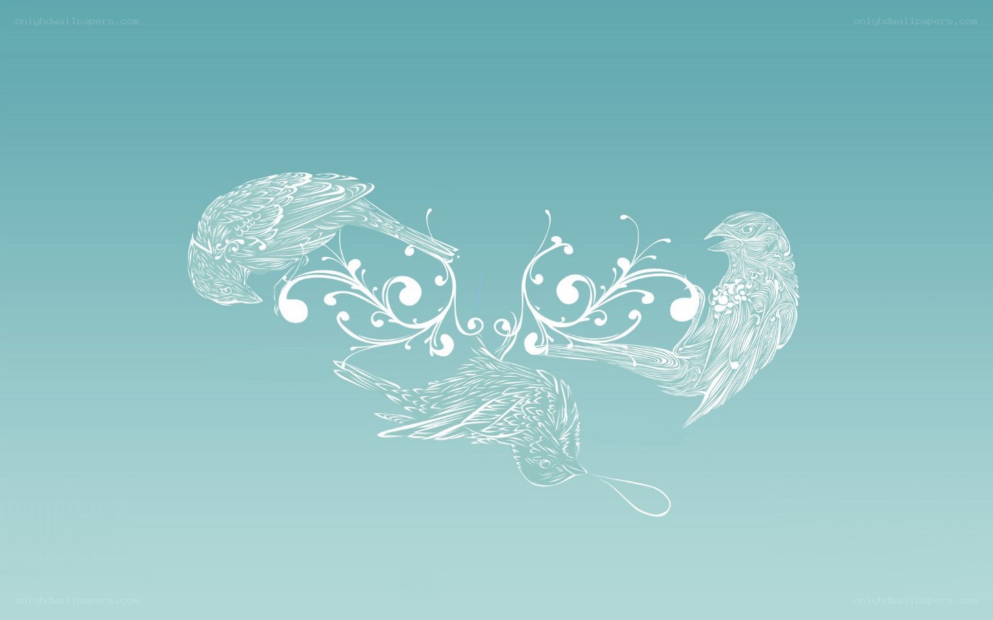 ornate bird illustration