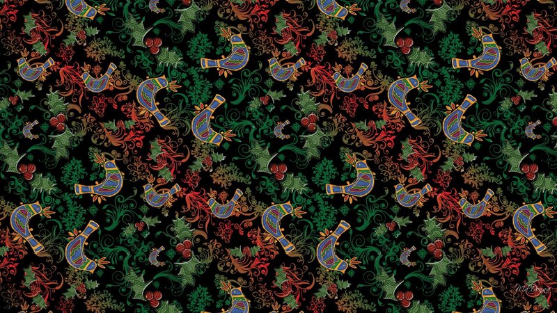 Ornate Bird Pattern