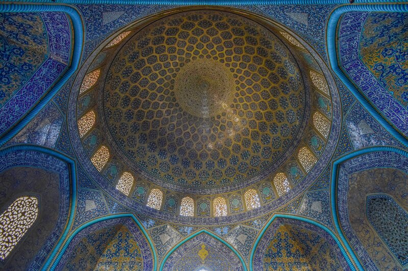 Ornate Blue Dome