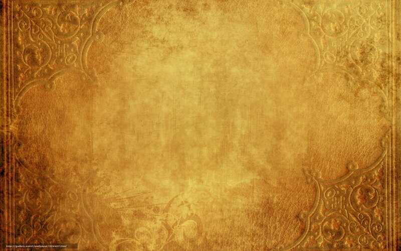 Ornate Book Cover — Gold