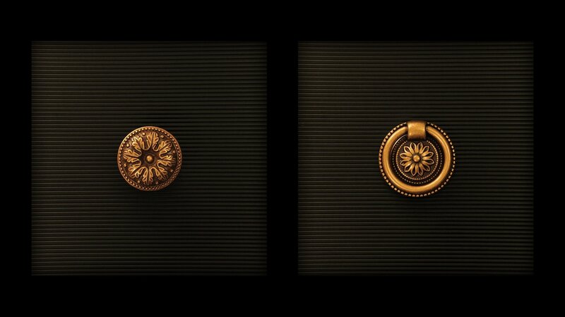 Ornate Brass Hardware