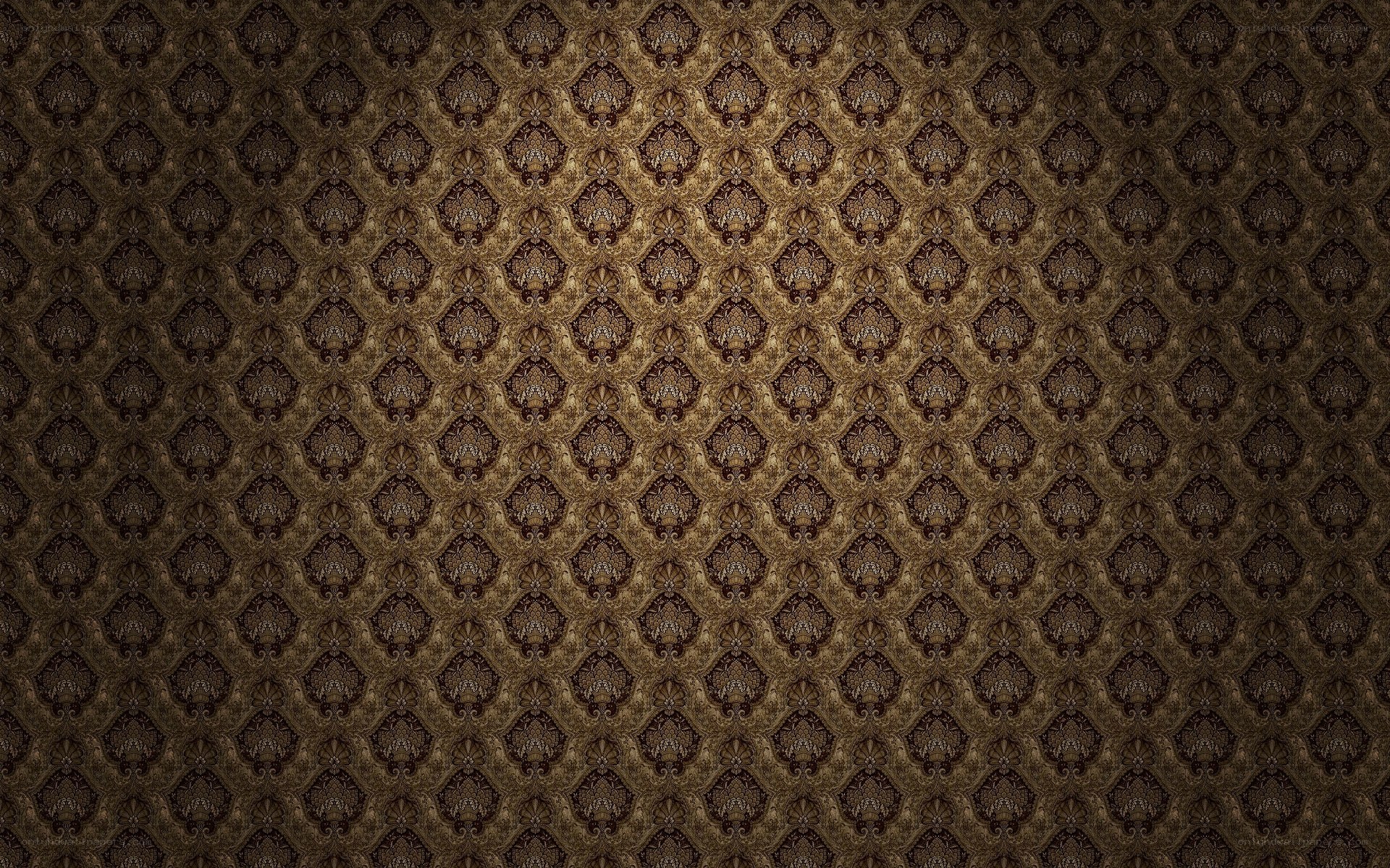 ornate brown pattern background