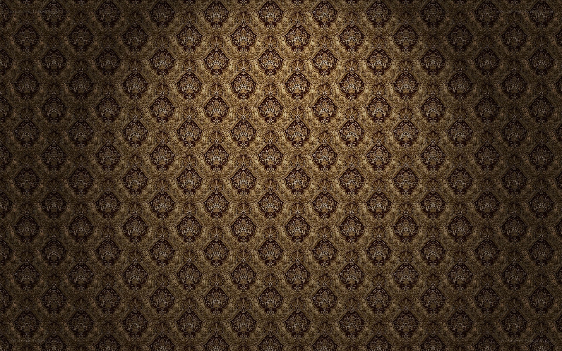 ornate brown pattern background