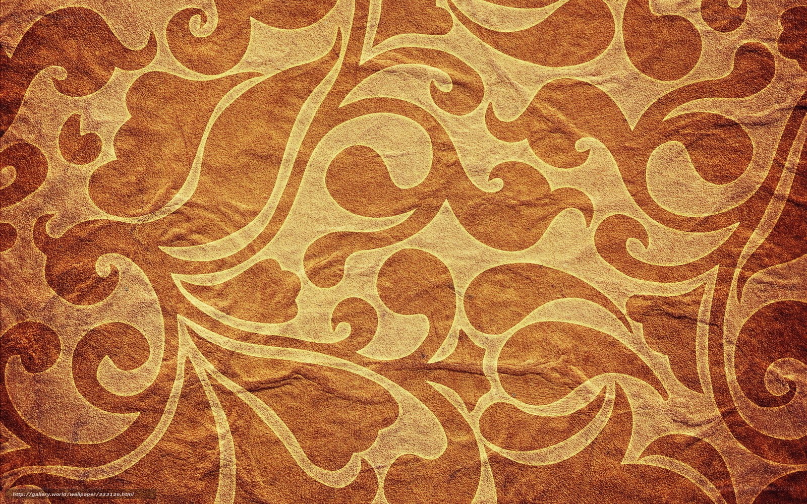 ornate brown pattern texture