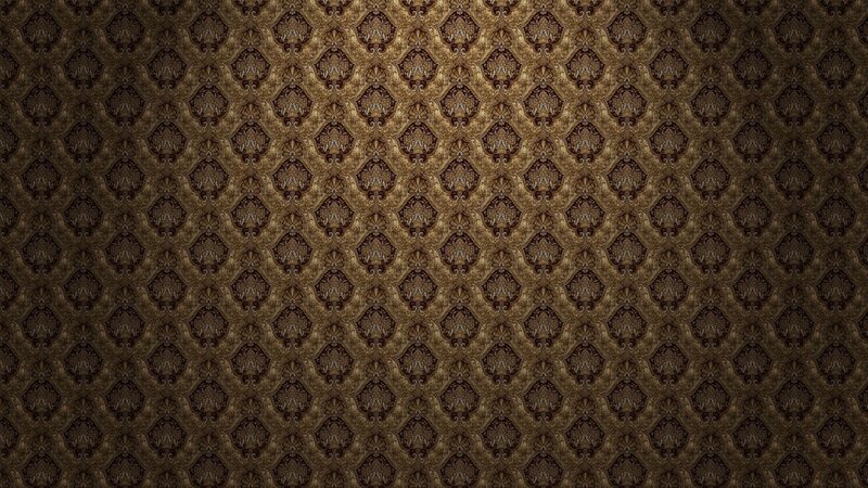 ornate brown patterned wallpaper