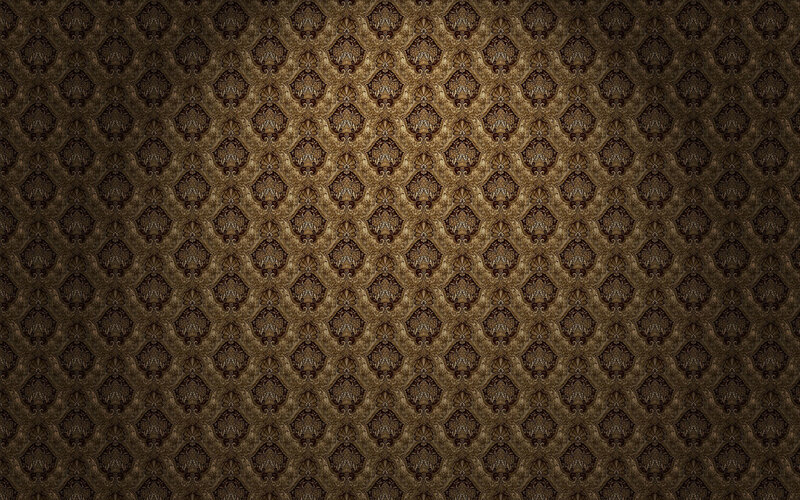 Ornate Brown Wallpaper — Dark, Digital Art