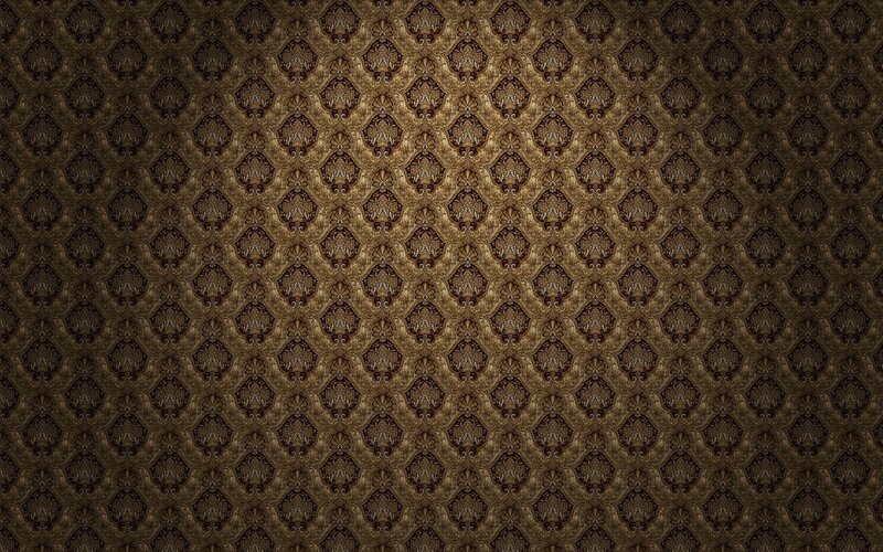 Ornate Brown Wallpaper — Digital Art