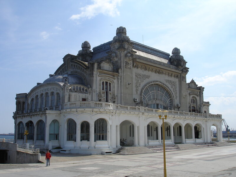 Ornate Building by Water