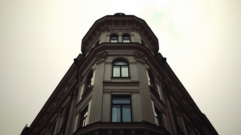 ornate building corner