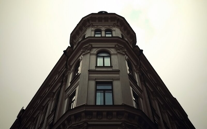 ornate building corner