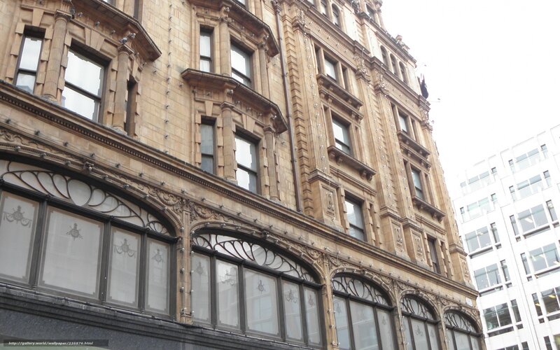 Ornate Building Facade — Brown, Neutral