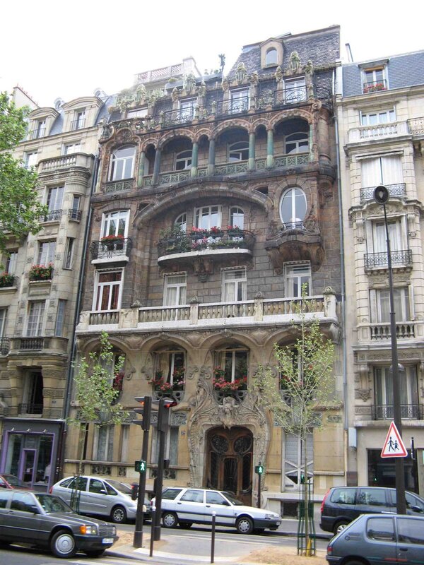 ornate building in paris