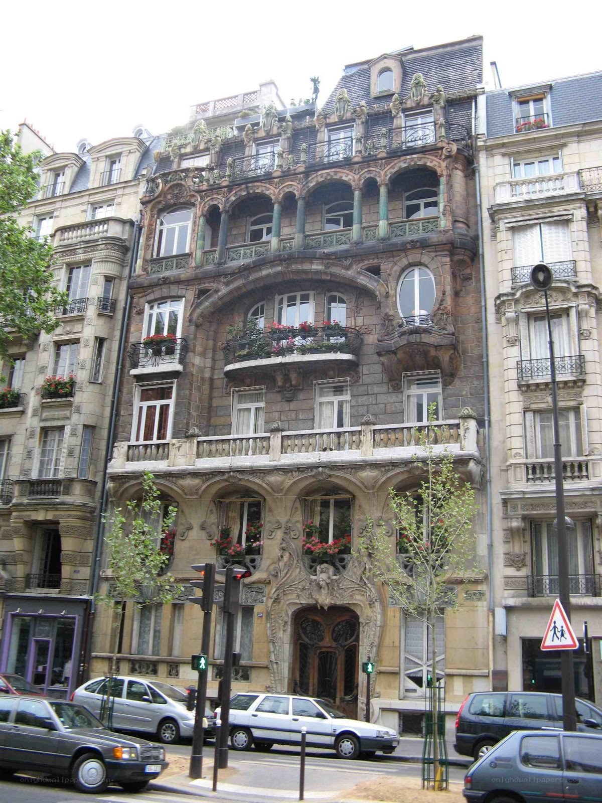 ornate building in paris