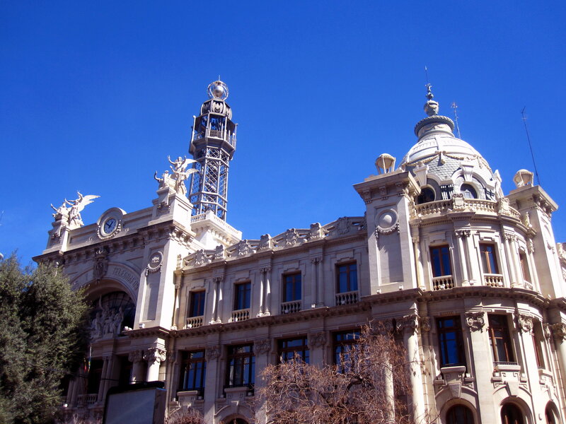 Ornate Building with Tower