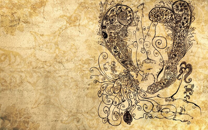 ornate butterfly illustration