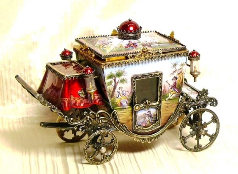 Ornate Carriage Box