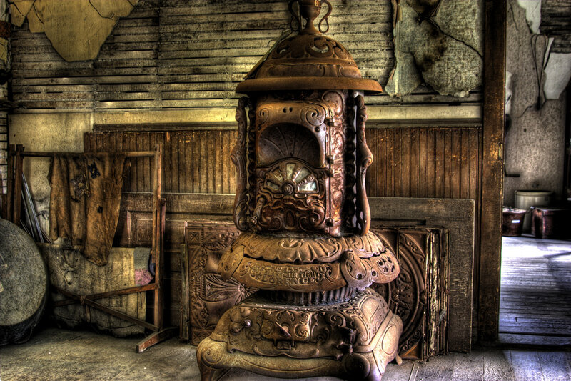 Ornate Cast-iron Stove