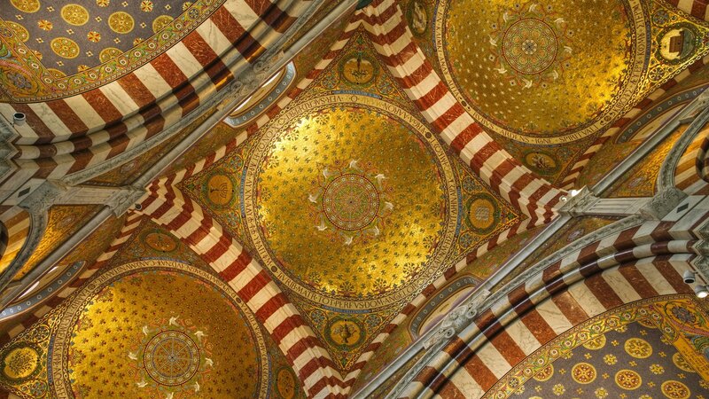 ornate cathedral ceiling