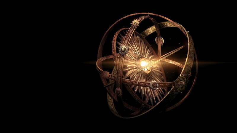 Ornate Celestial Sphere — Black