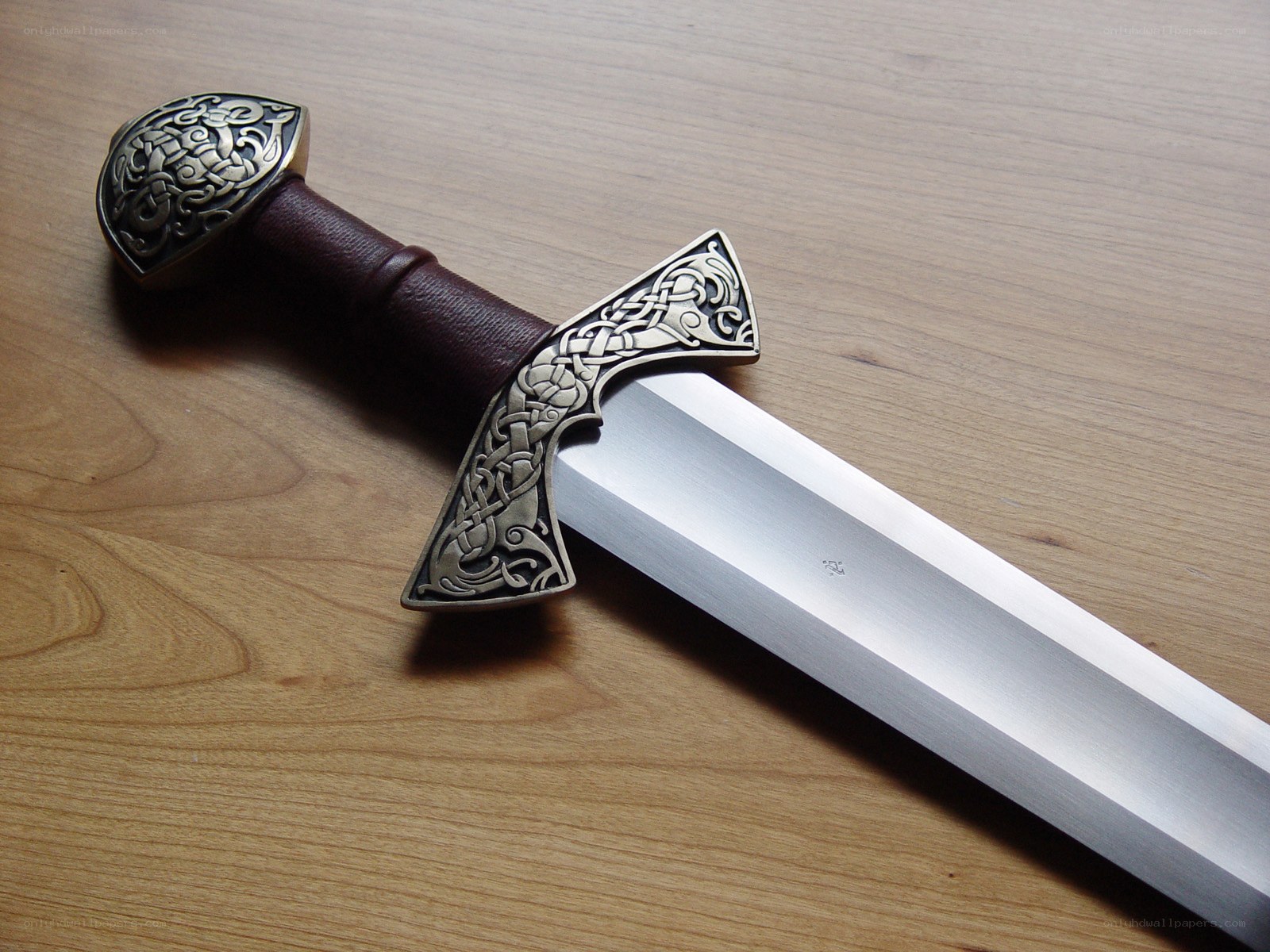 ornate celtic sword