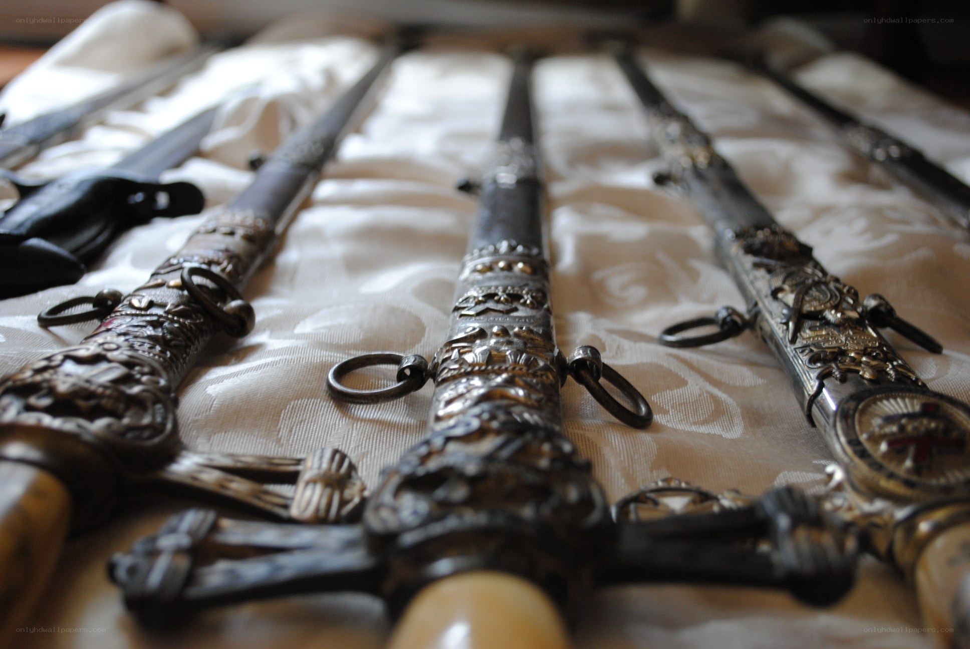 ornate ceremonial daggers