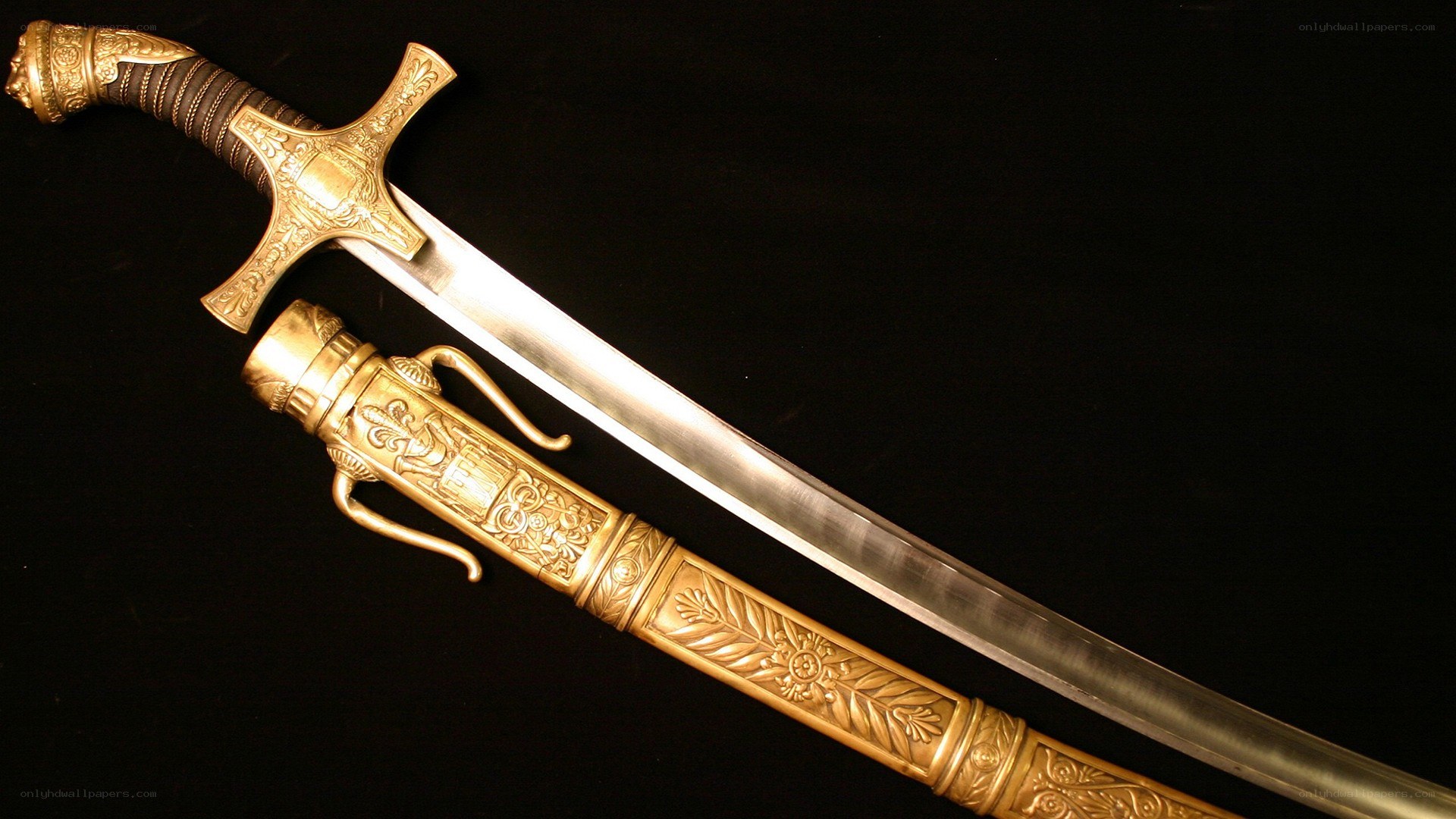 ornate ceremonial sword