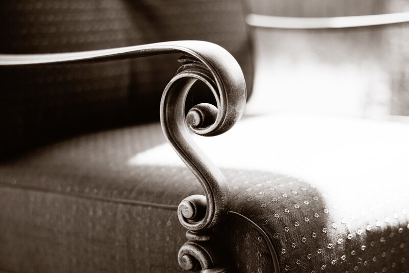 Ornate Chair Armrest
