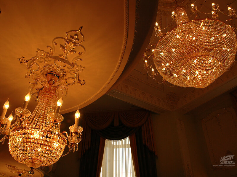 Ornate Chandeliers
