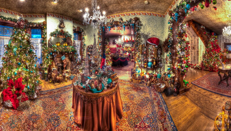 Ornate Christmas Interior