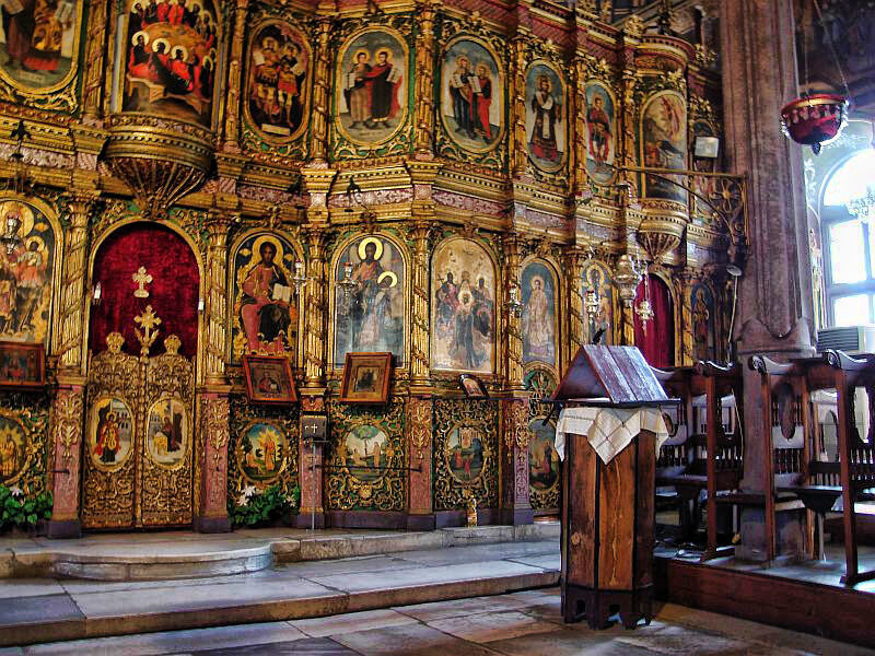 Ornate Church Iconostasis