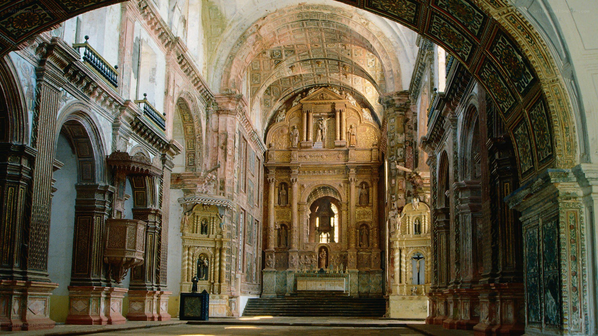 ornate church interior