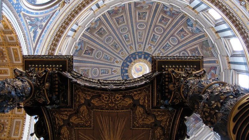 Ornate Church Pulpit — Gold