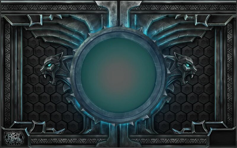 Ornate Circular Frame