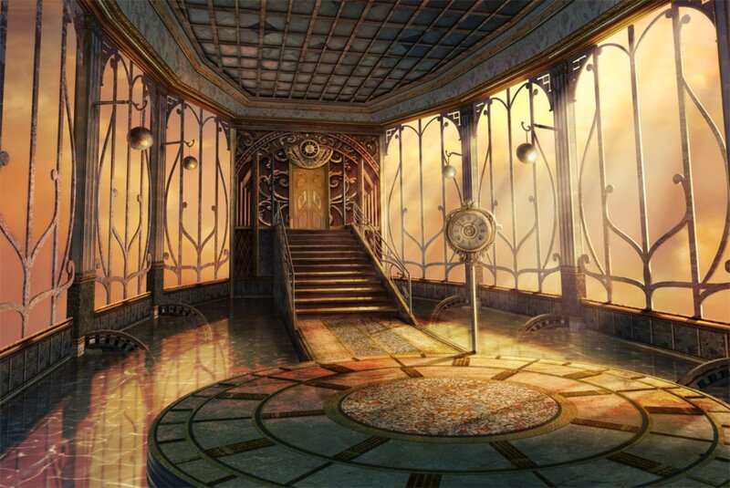 Ornate Clock Tower Hall
