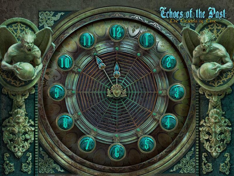 Ornate Clock with Gargoyles