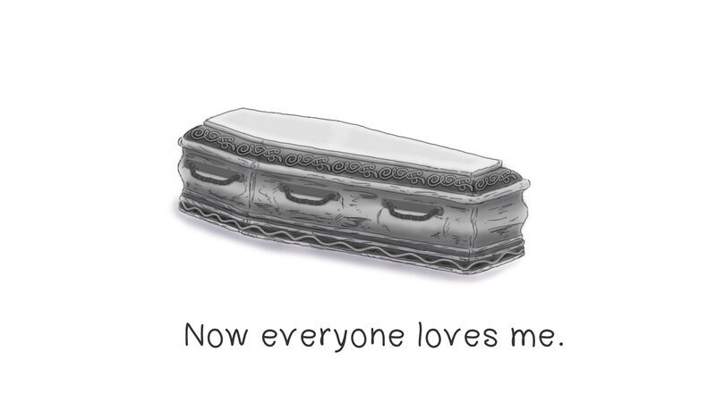 Ornate Coffin