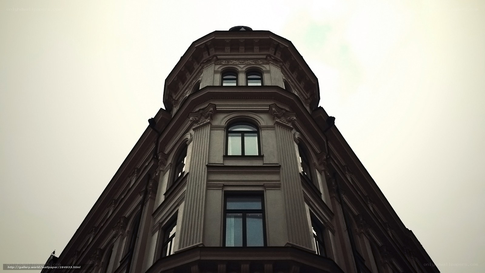 ornate corner building